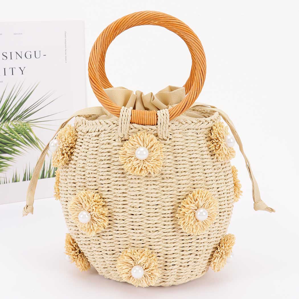 The Delaney Straw Bag