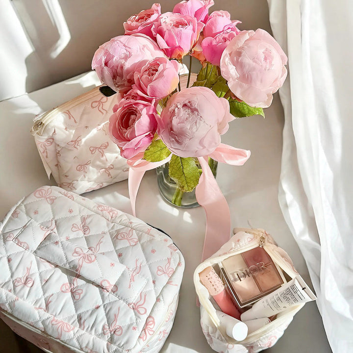 Lila 3-Piece Quilted Travel Set