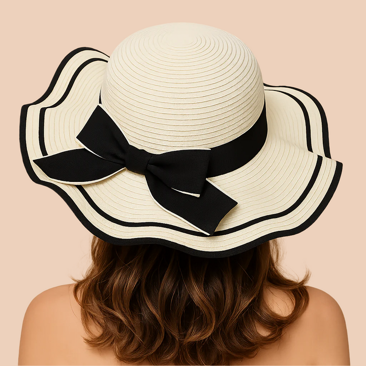 Sola - Bow Tied Straw Hat