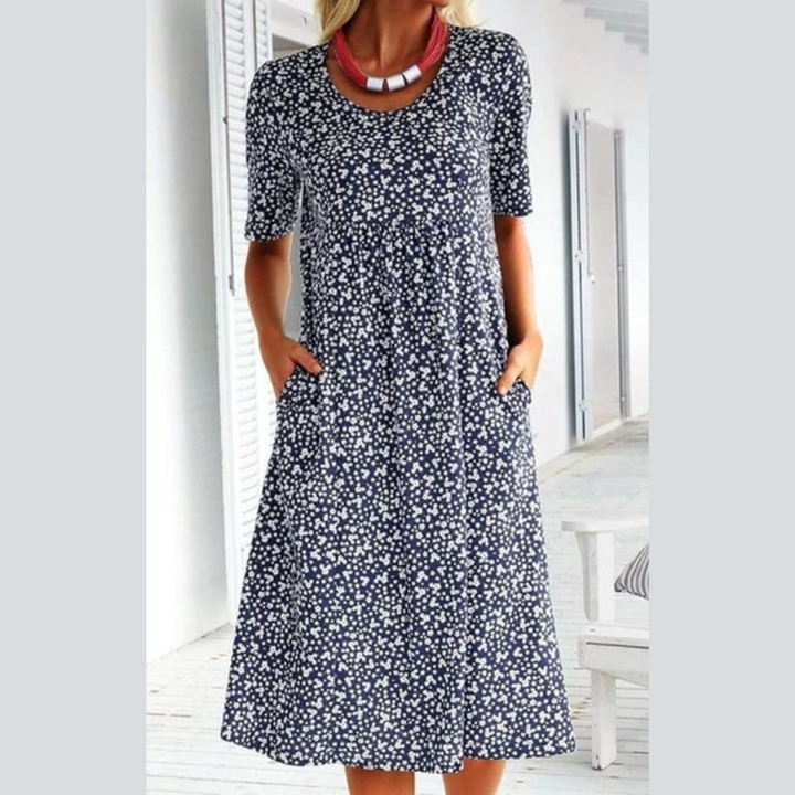 Ella - Blossom Midi Dress