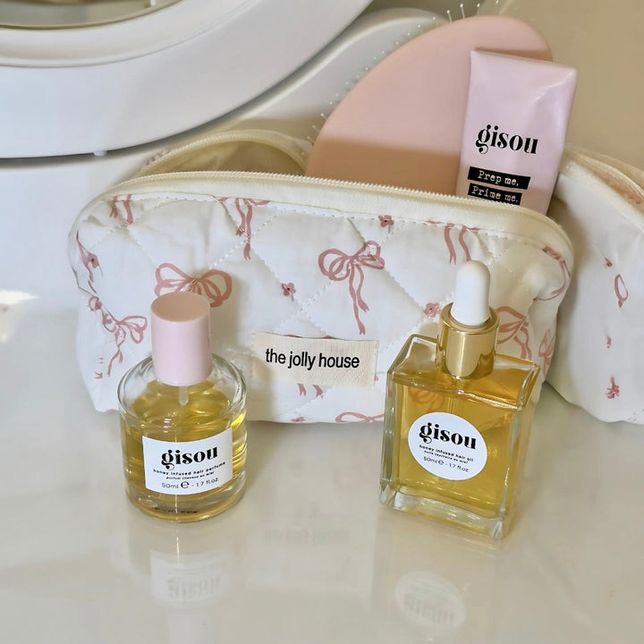 Lila 3-Piece Quilted Travel Set