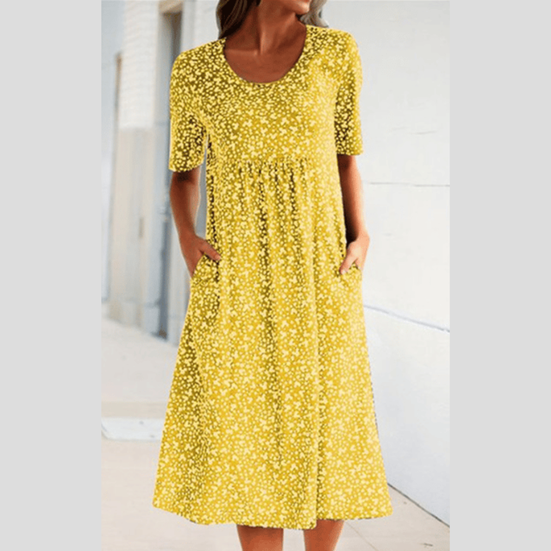Ella - Blossom Midi Dress