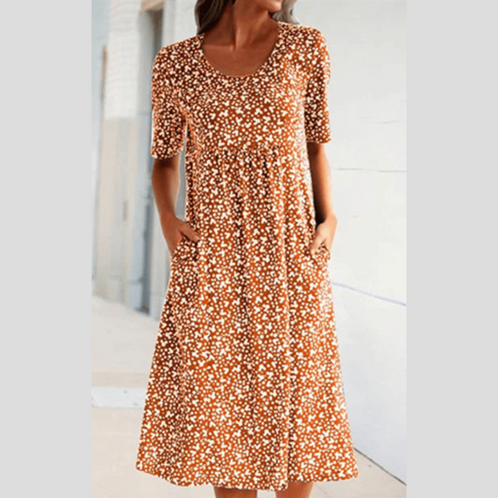 Ella - Blossom Midi Dress