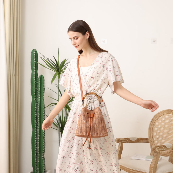 The Ivy Mini Straw Bag