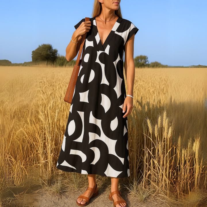 Amelia - V-Neck Dress