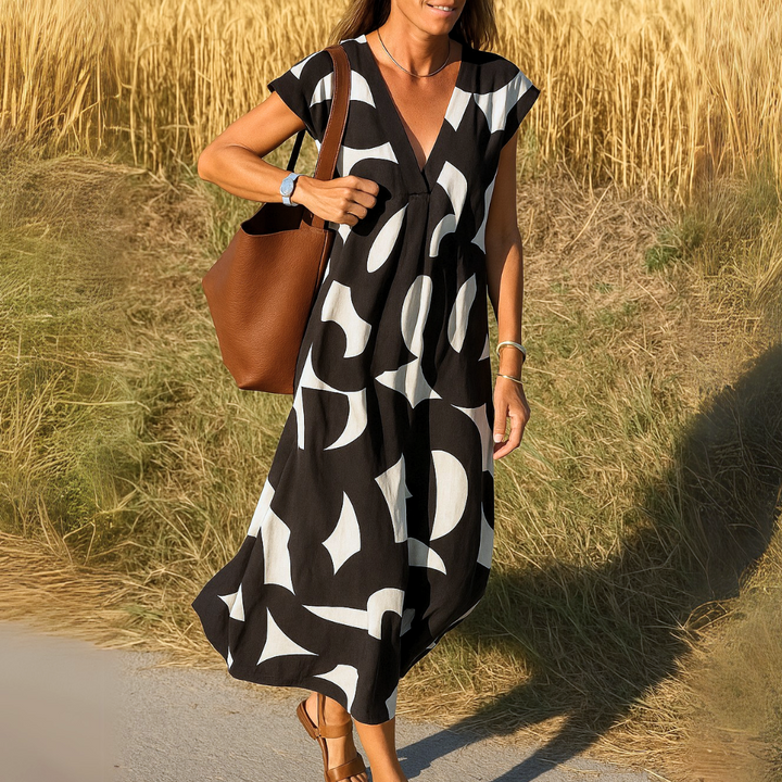 Amelia - V-Neck Dress