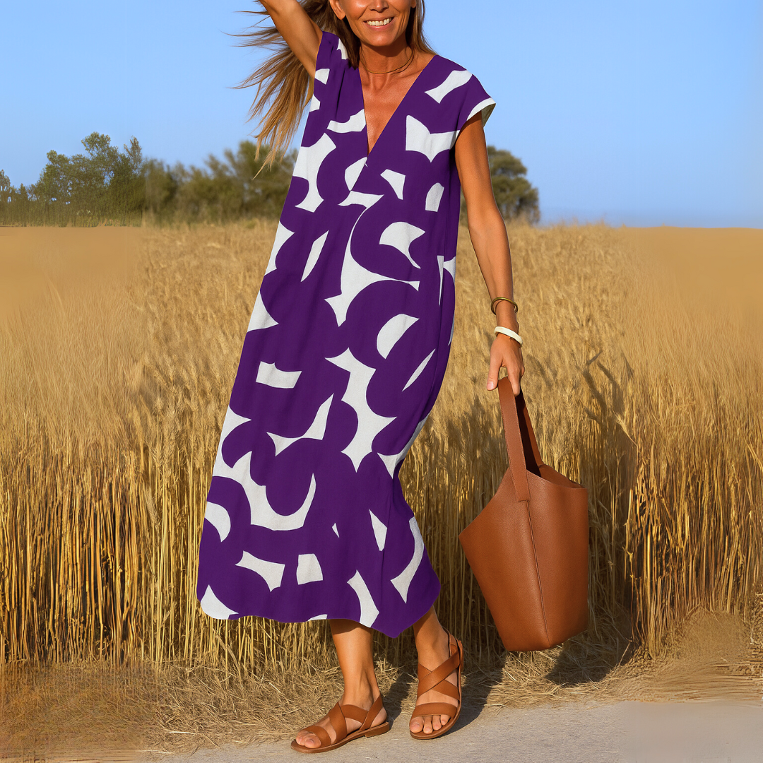 Amelia - V-Neck Dress
