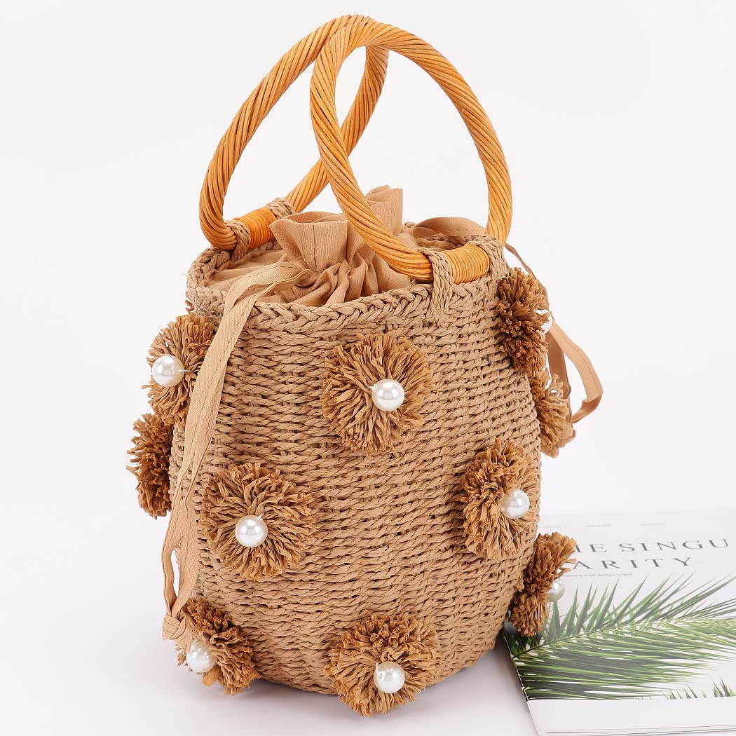 The Delaney Straw Bag