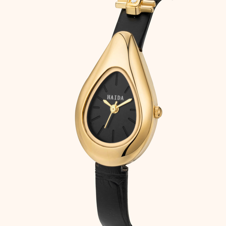 Daisy - Leather Gold
