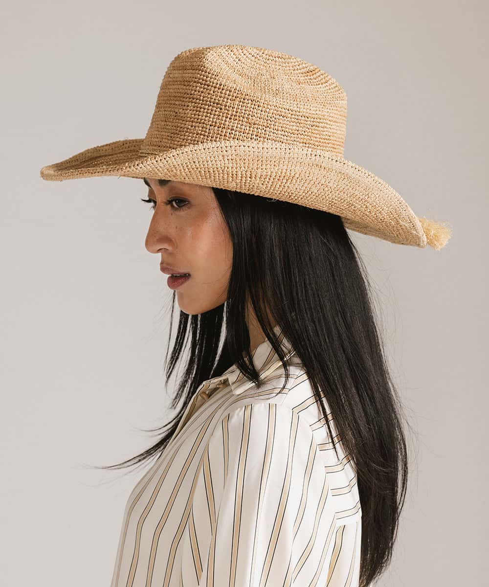 Sierra - Crochet Cowboy Hat