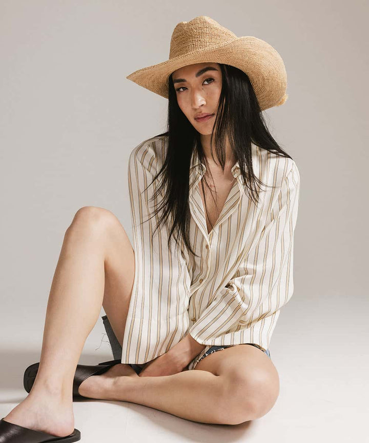 Sierra - Crochet Cowboy Hat