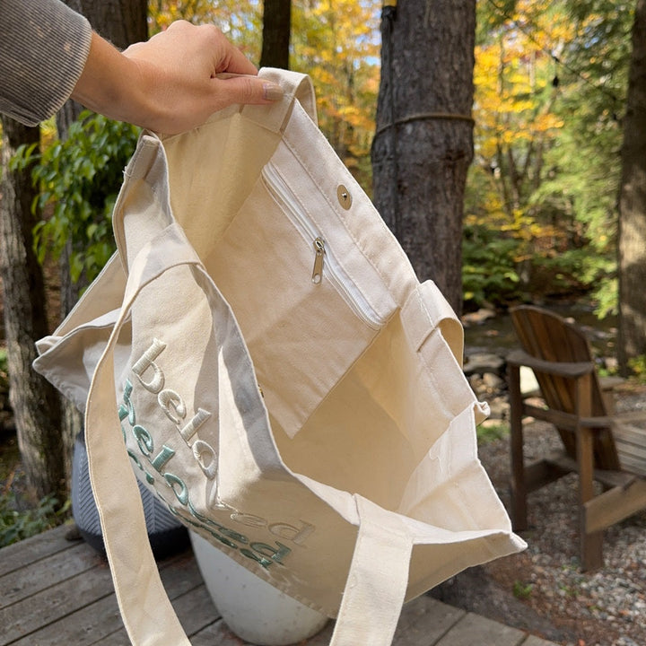 Eden Embroidered Tote