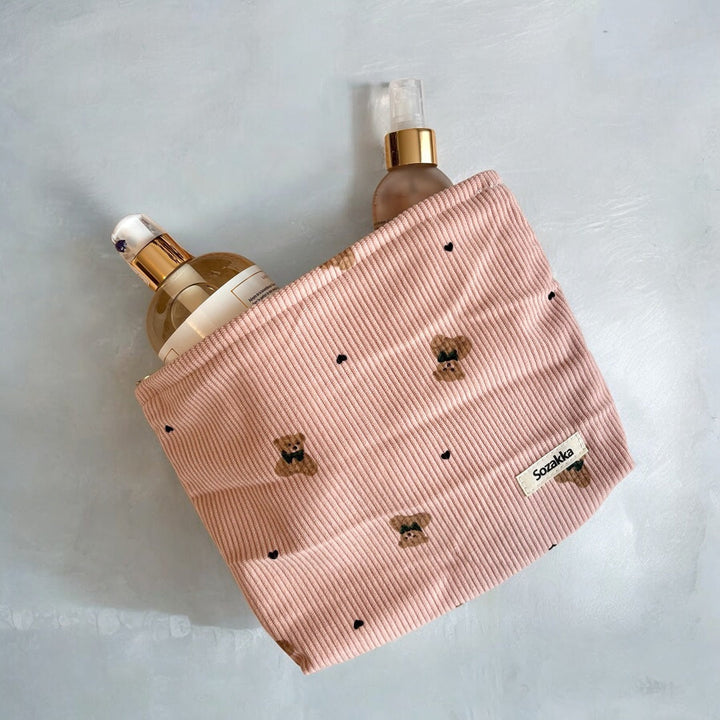 Teddy Bear Makeup Bags