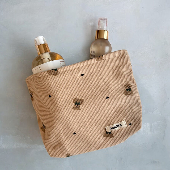 Teddy Bear Makeup Bags