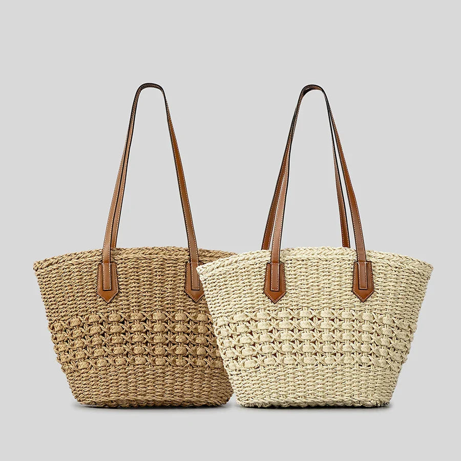 The Rowan Woven Tote