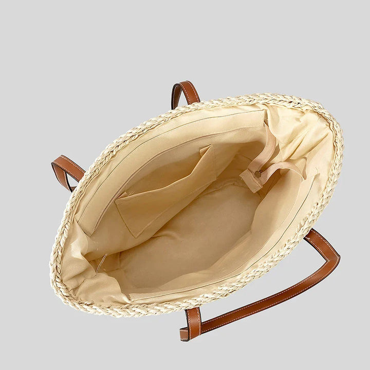 The Rowan Woven Tote