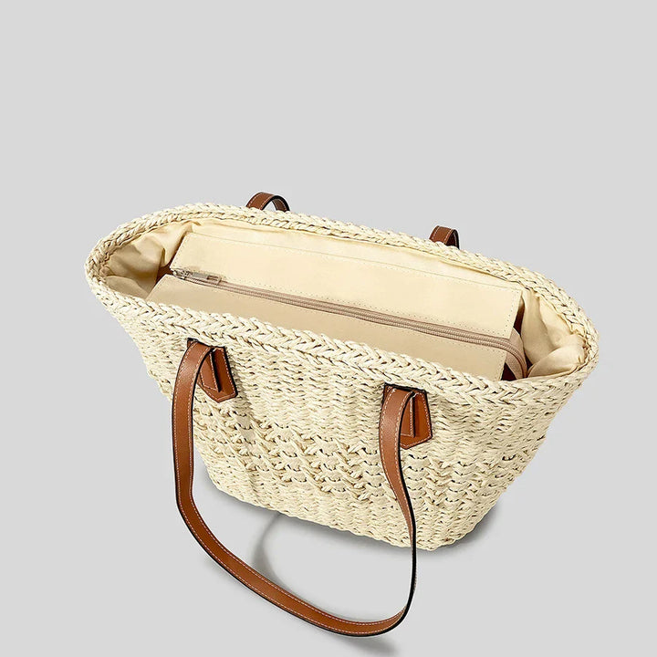 The Rowan Woven Tote