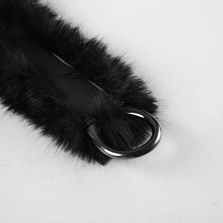 Rebel - Fur-Trim Belt