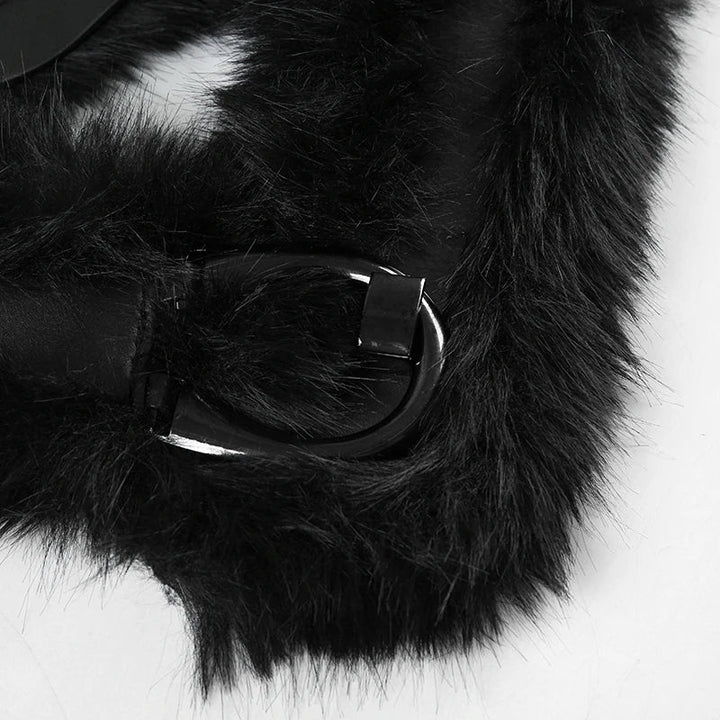 Rebel - Fur-Trim Belt