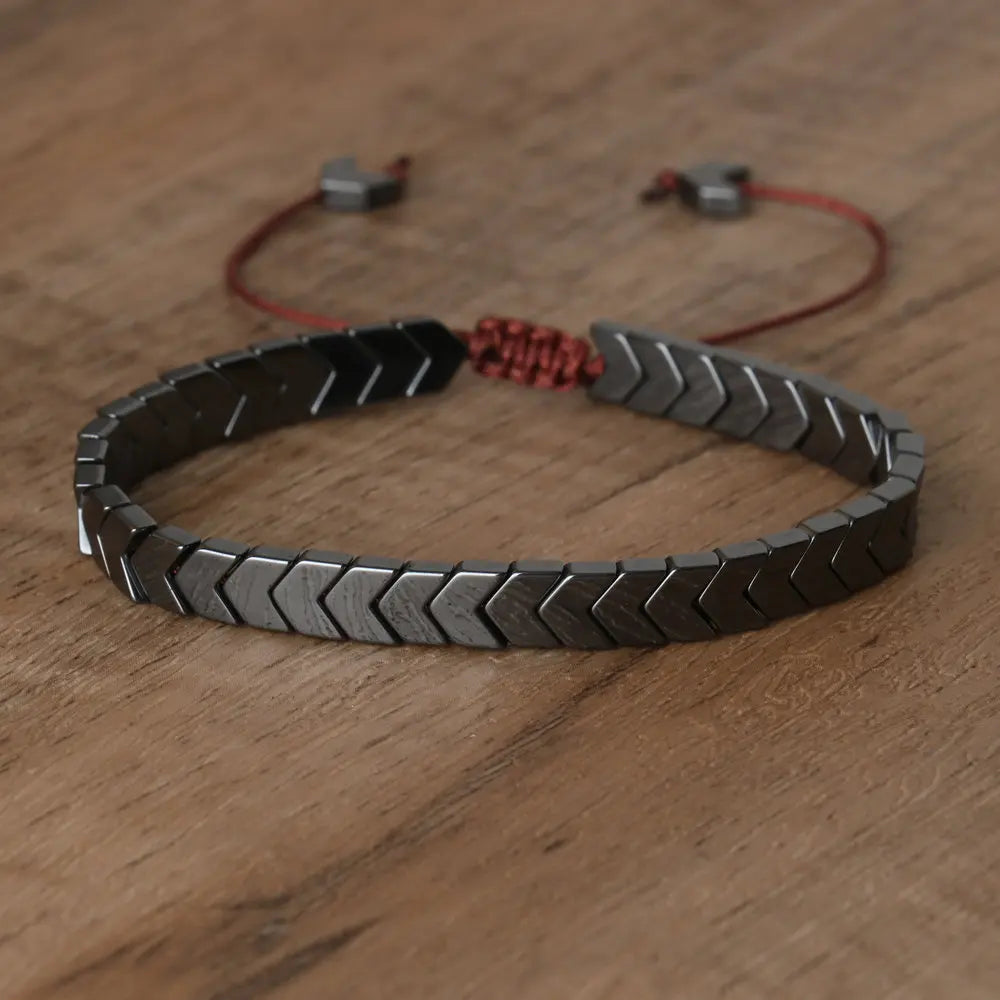 Fishtail Hermatite Bracelet
