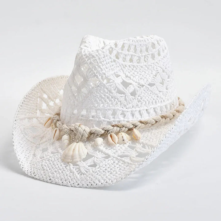 Seashell Straw Hat