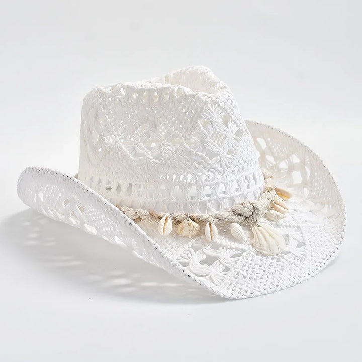 Seashell Straw Hat