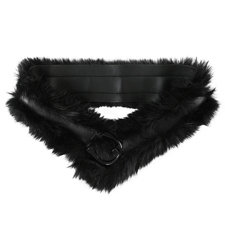 Rebel - Fur-Trim Belt