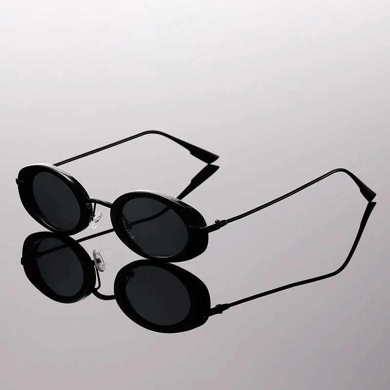 Crimson Oval Sunglasses