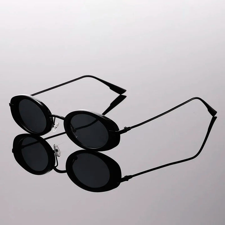 Crimson Oval Sunglasses