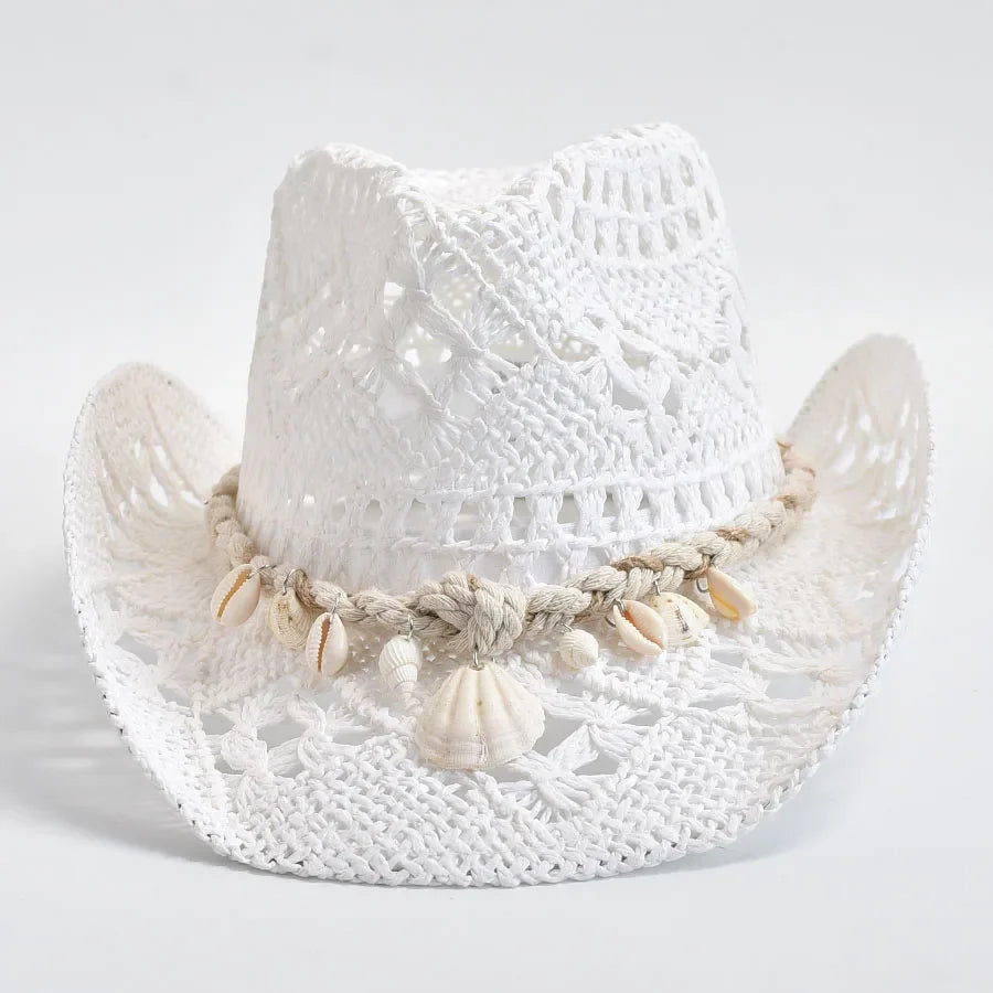 Seashell Straw Hat