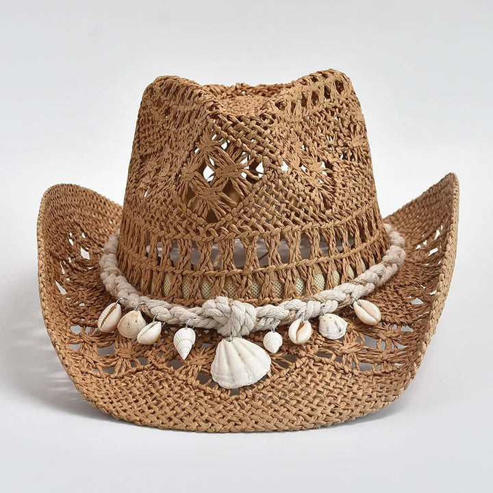 Seashell Straw Hat