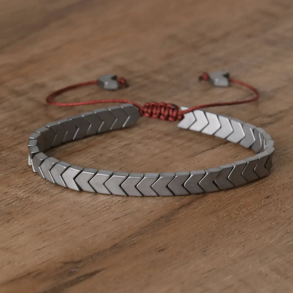 Fishtail Hermatite Bracelet