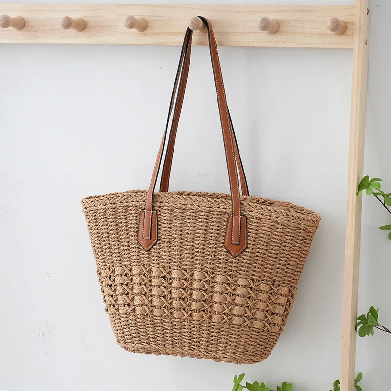 The Rowan Woven Tote