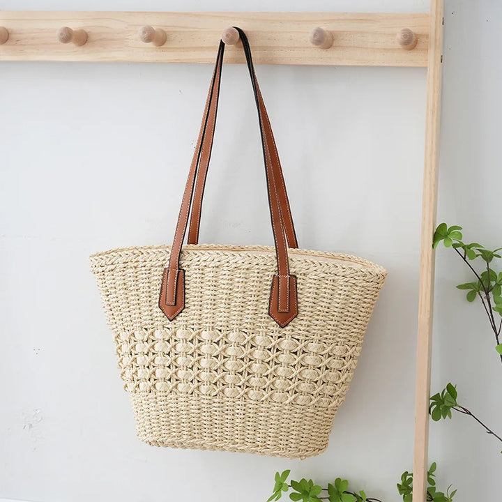 The Rowan Woven Tote