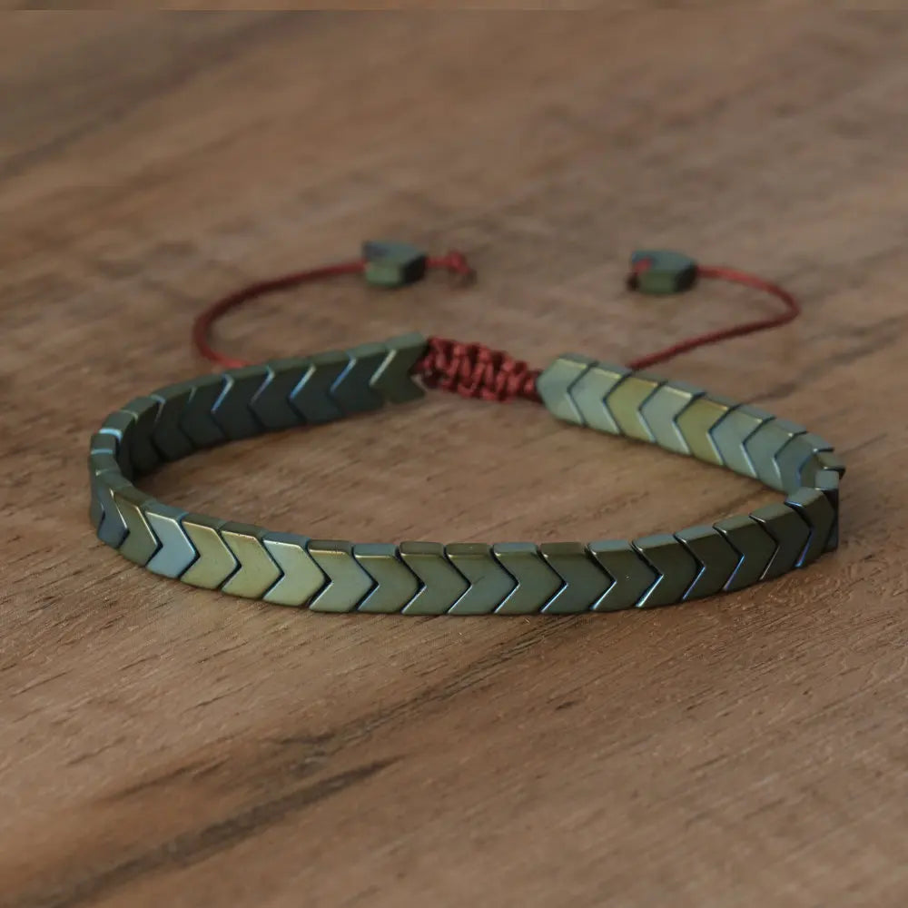 Fishtail Hermatite Bracelet