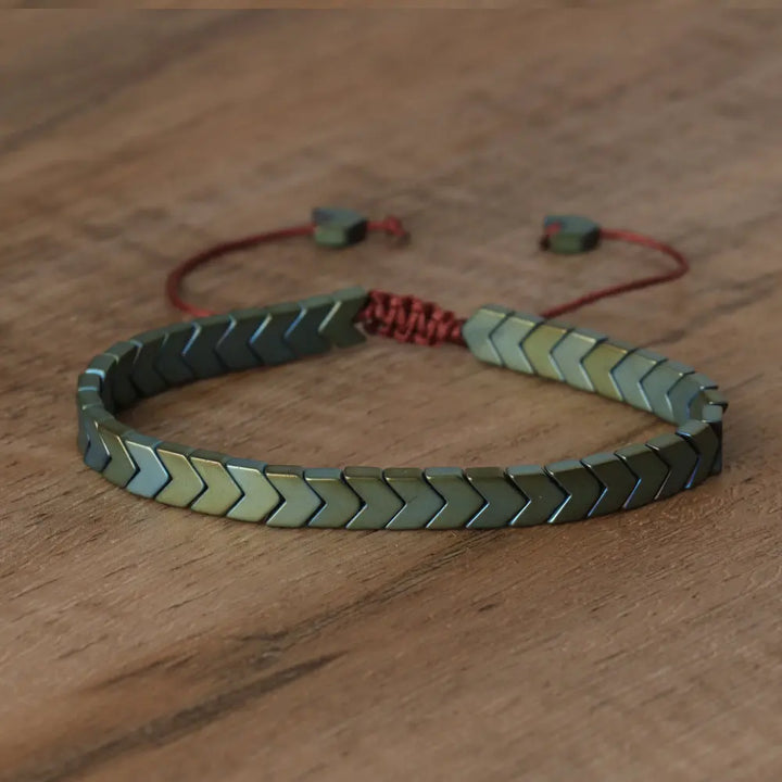 Fishtail Hermatite Bracelet