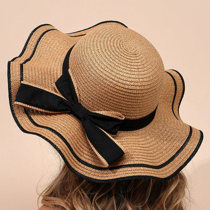 Sola - Bow Tied Straw Hat