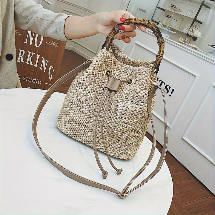 The Ivy Mini Straw Bag