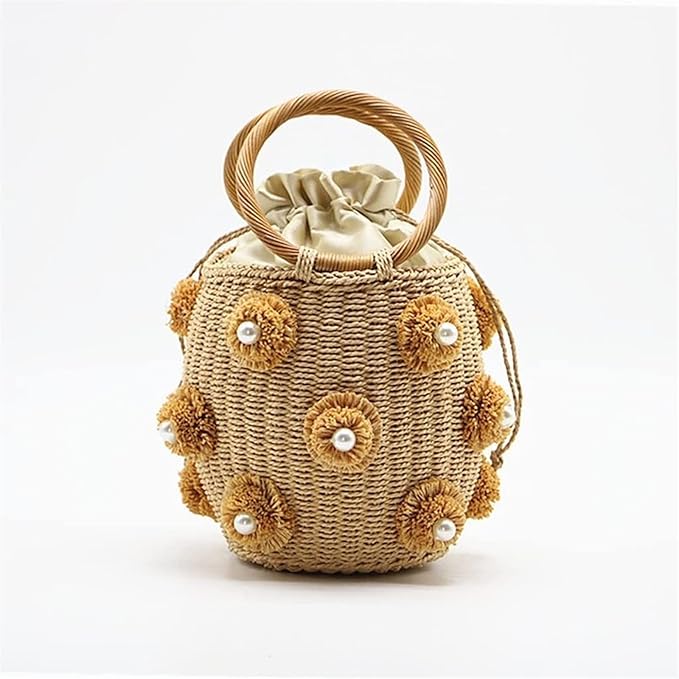 The Delaney Straw Bag