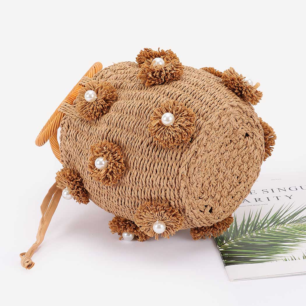 The Delaney Straw Bag