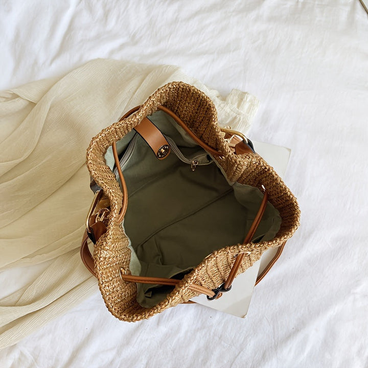 The Ivy Mini Straw Bag