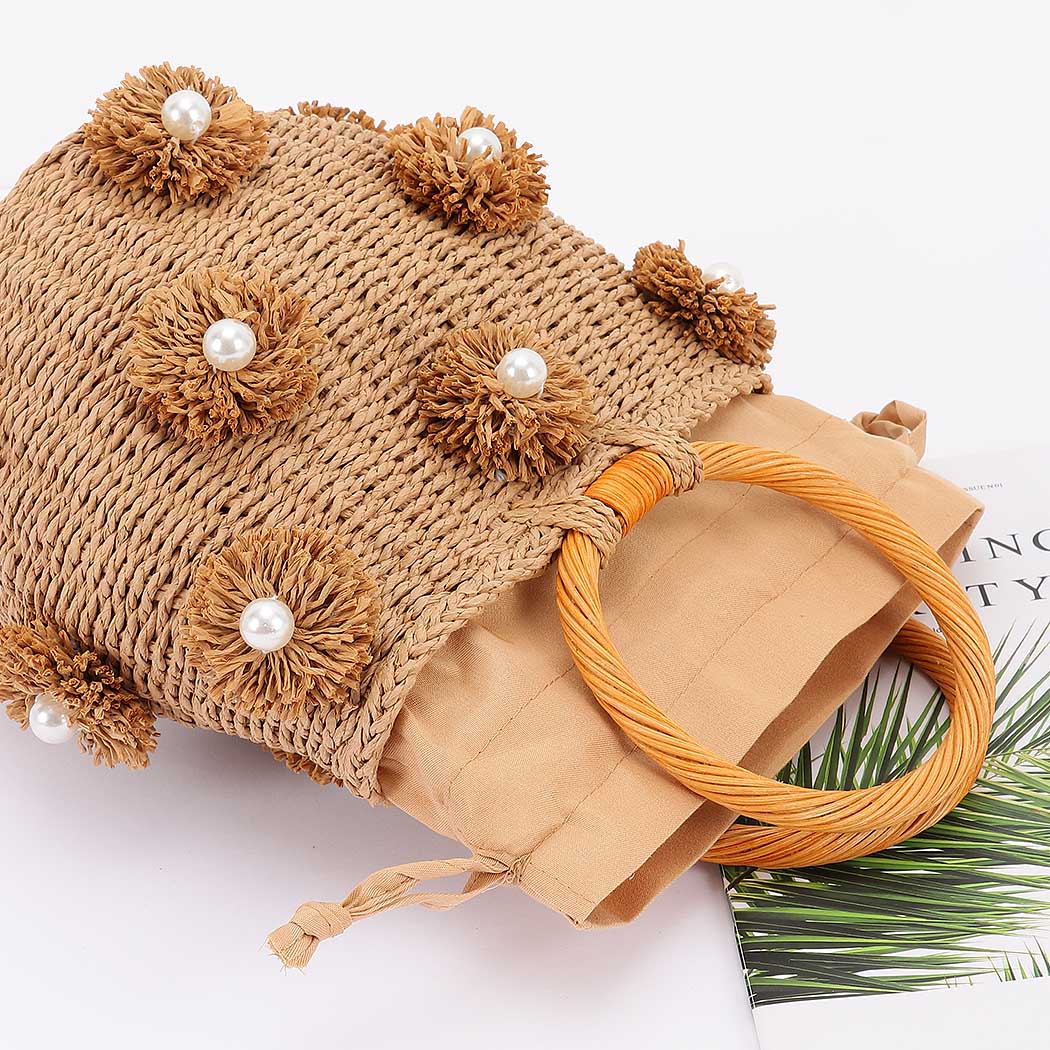 The Delaney Straw Bag