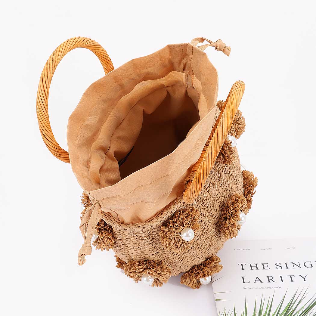The Delaney Straw Bag