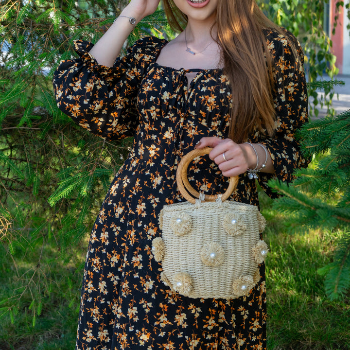 The Delaney Straw Bag