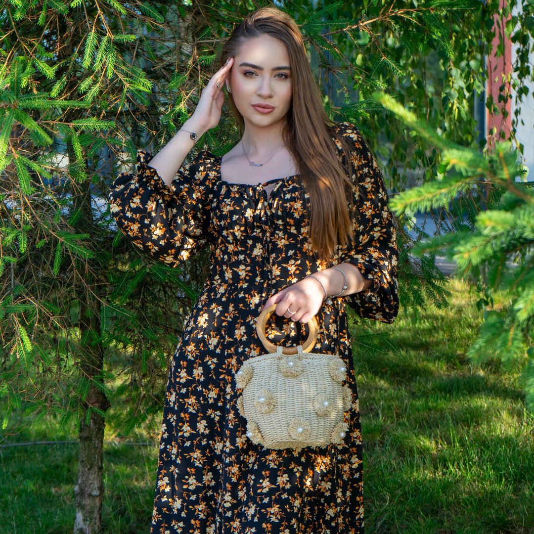 The Delaney Straw Bag