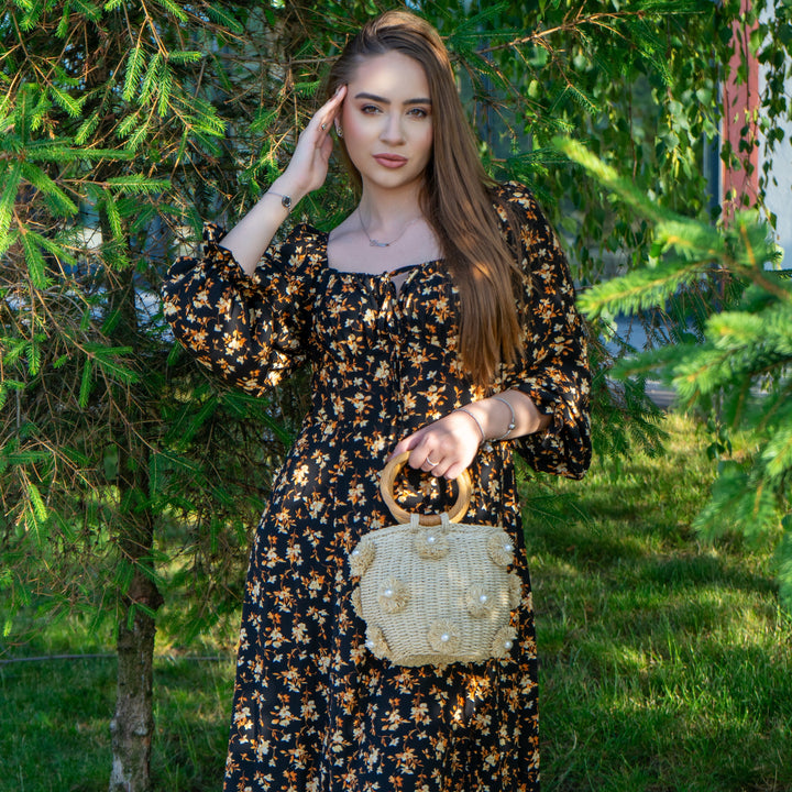The Delaney Straw Bag